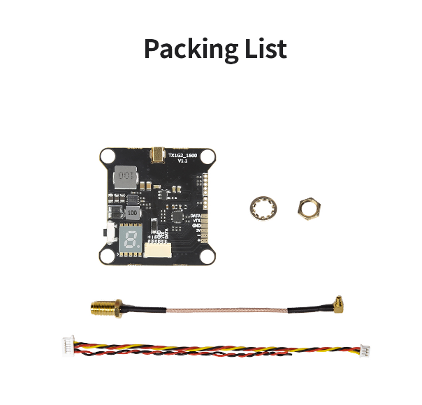 ATOMRC 1.2G 1.6W LED Video Transmitter