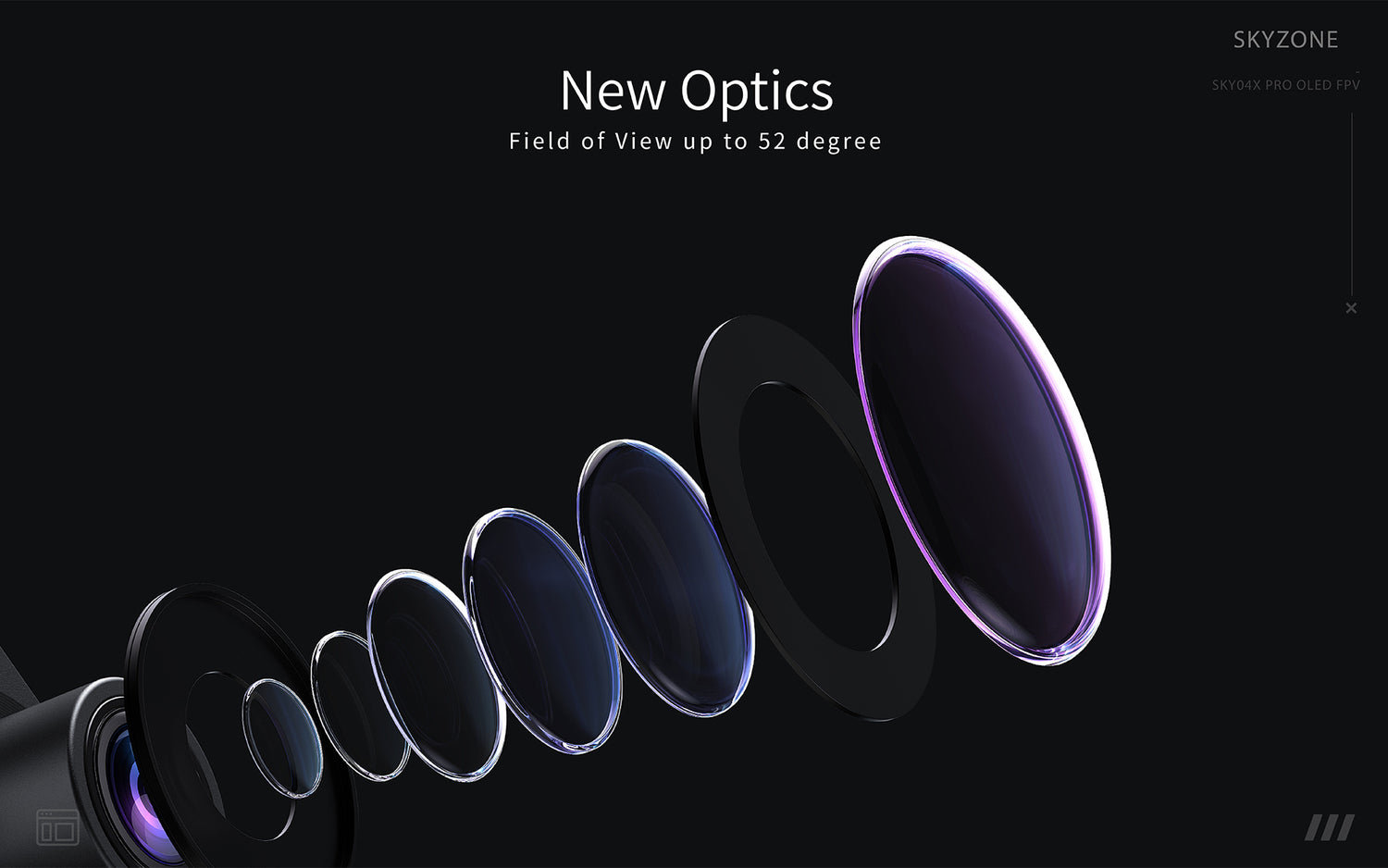 sky04x pro fpv goggles