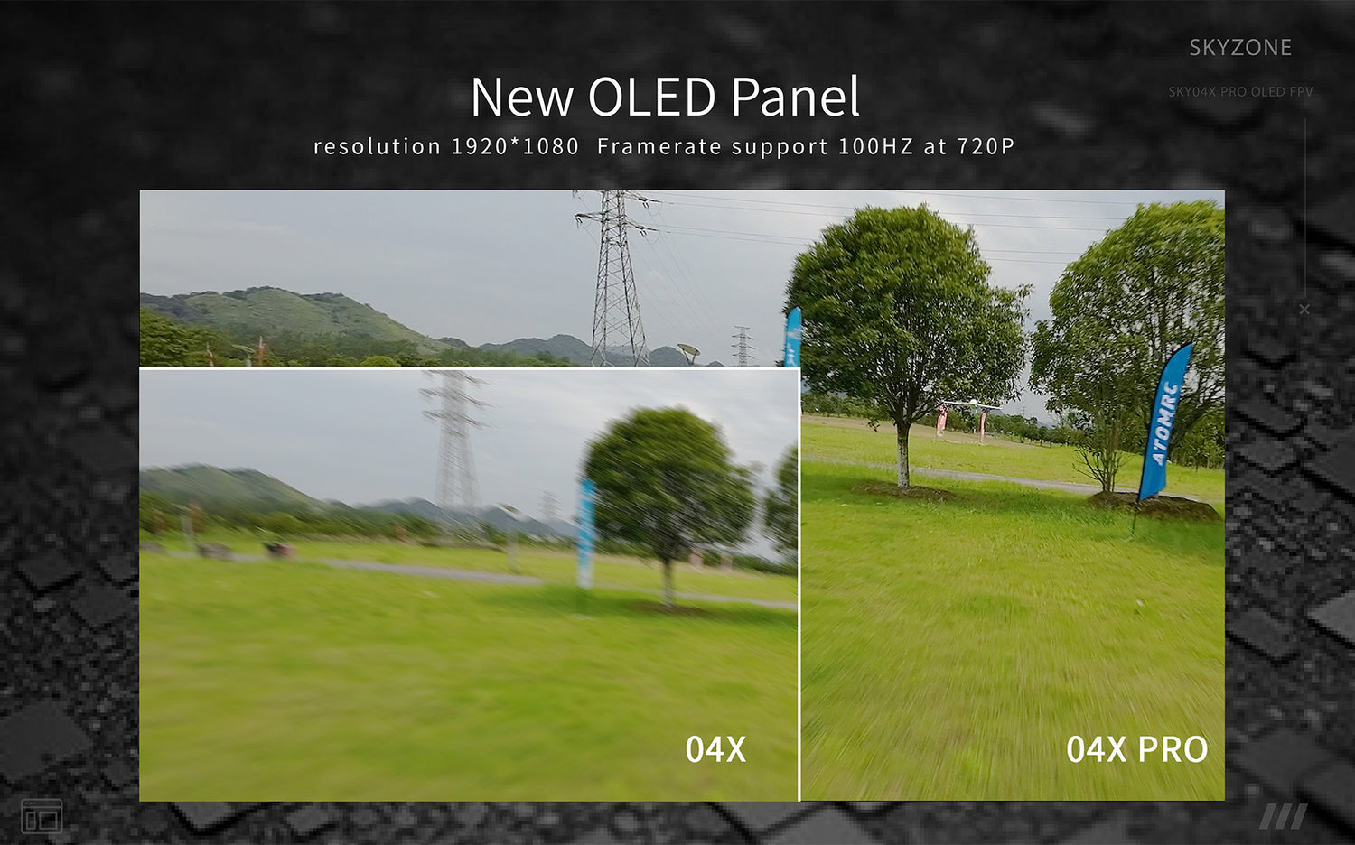 sky04x pro fpv goggles