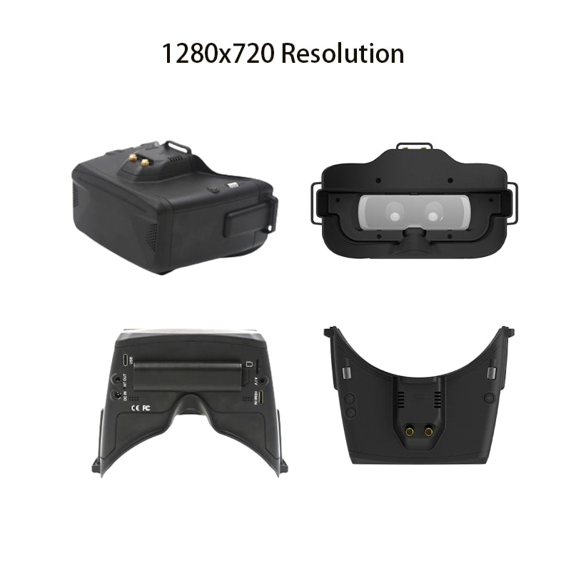 fpv drone goggle SKYZONE Cobra X V4 Box Style LCD FPV Goggles 5.8GHz 48CH Steadyview Receiver Head Tracker 1280x720 DVR FPV Goggles Video Glasses for RC Drone