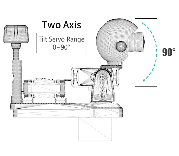 3D Print Pan Tilt Servo Gimbal