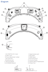 skyzone sky04o pro fpv goggles