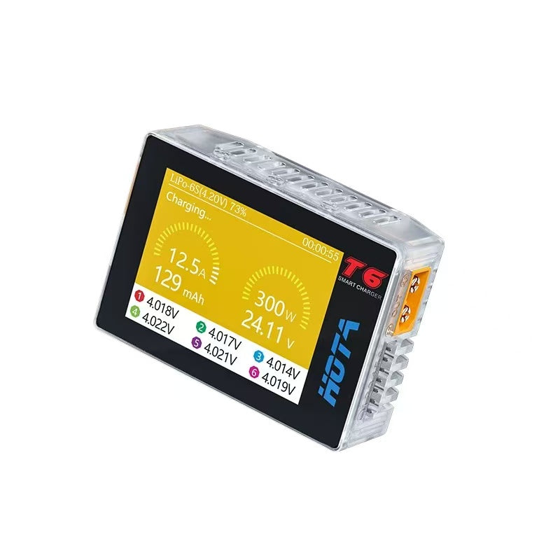 HOTA T6 300W 1-6S PD/DC Smart Charger