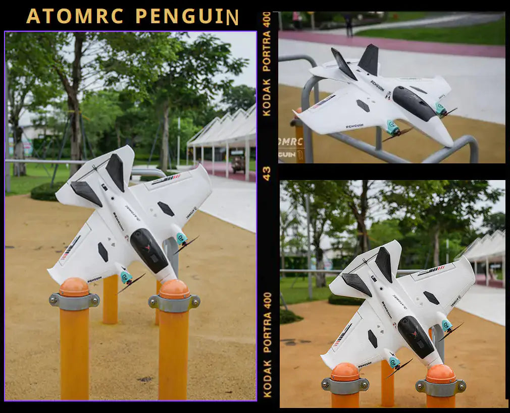 ATOMRC Penguin Twin Motor FPV RC Airplane Fixed Wing Bundle