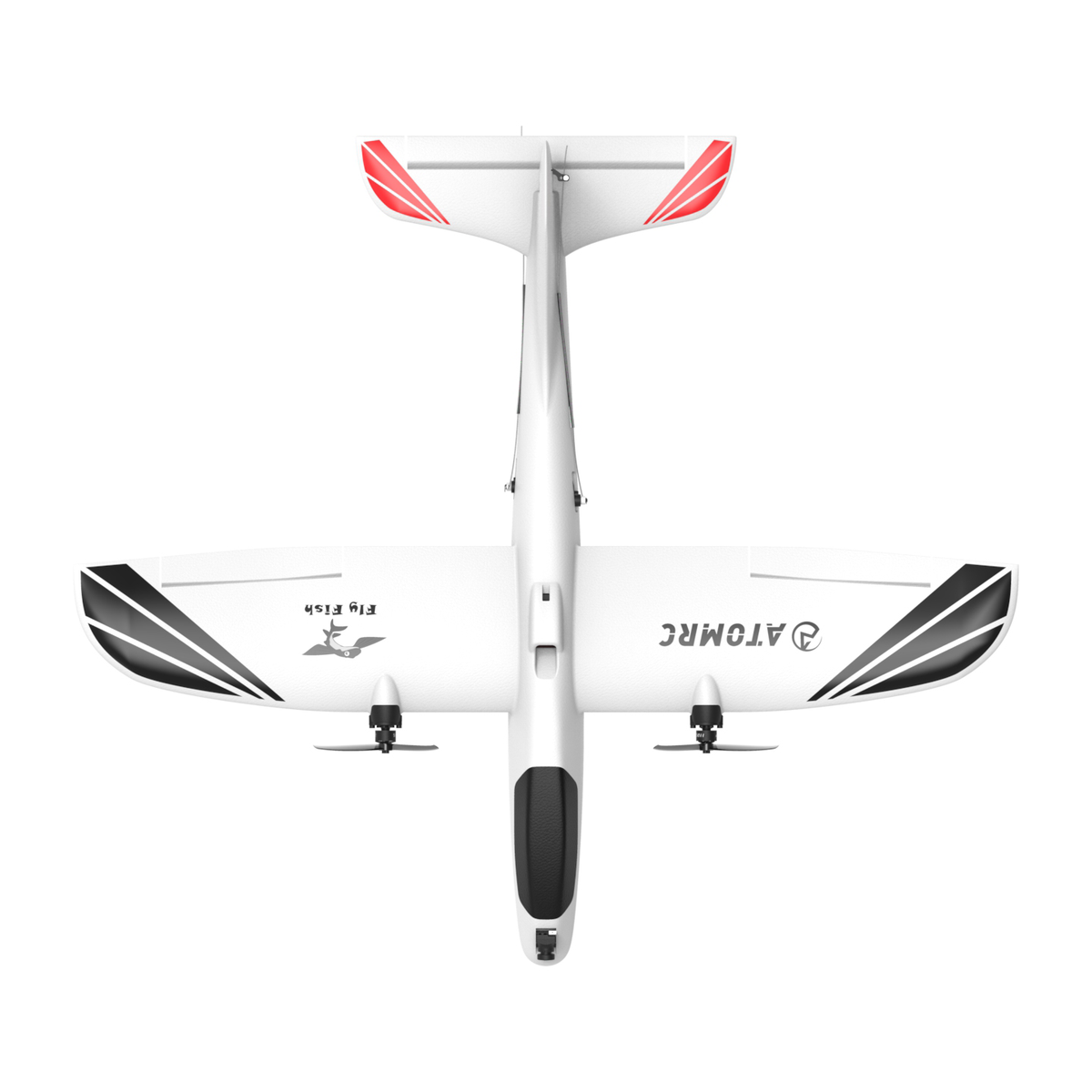 Rc Flying Machine ATOMRC Flying Fish Fixed Wing Outdoor Remote Control RC Toy FPV ...
