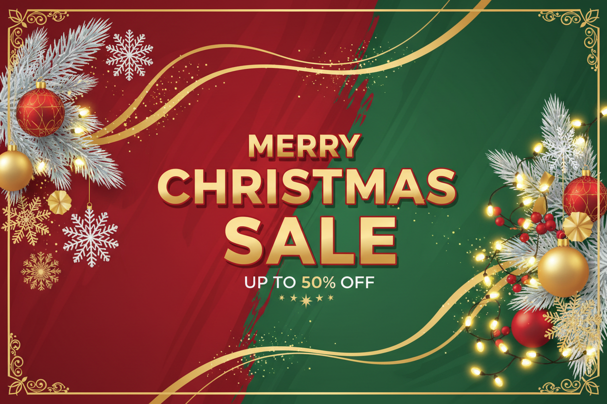 Merry Christmas sale